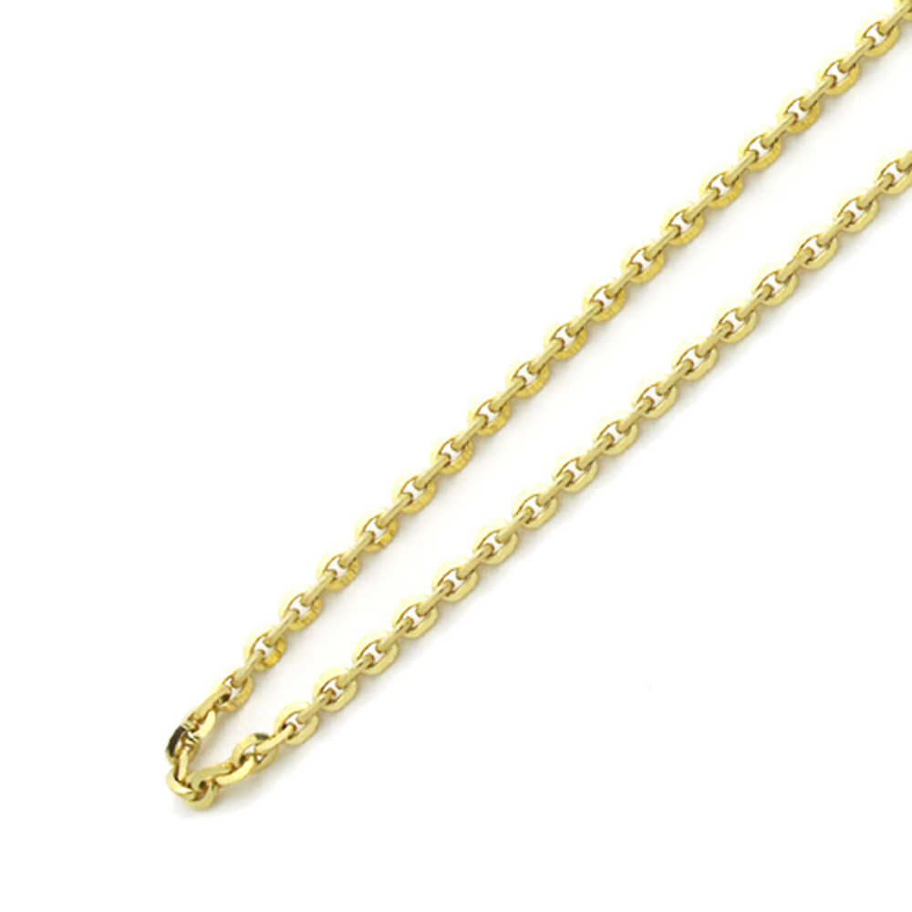 1mm 14K Yellow Gold Chain Cobra Chain Necklace / Gift box / Ship from ...