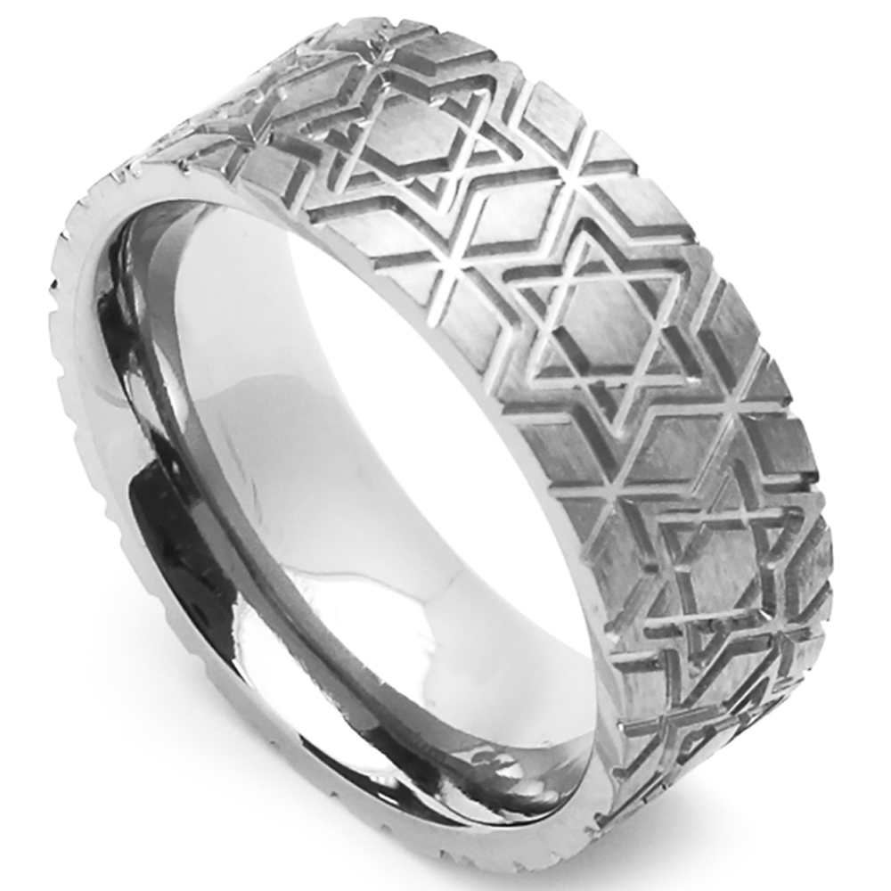 8mm Gold Wedding Band Comfort Fit Outlet