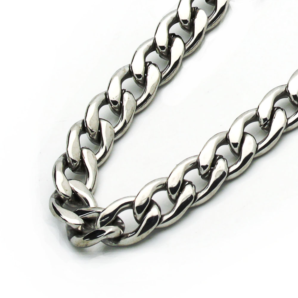 Men's 6mm Stainless Steel Chain Necklaces Cuban Link Curb Chain / Gift box eBay